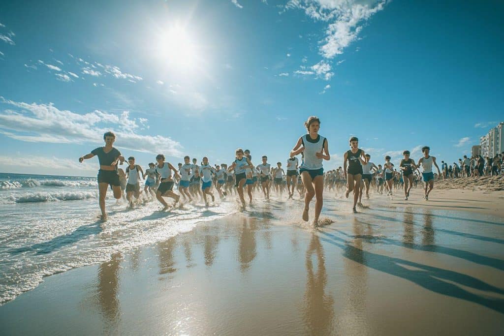 Anglet : 300 jeunes retrouvent le goût de l'effort loin des écrans