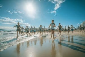 Anglet : 300 jeunes retrouvent le goût de l'effort loin des écrans