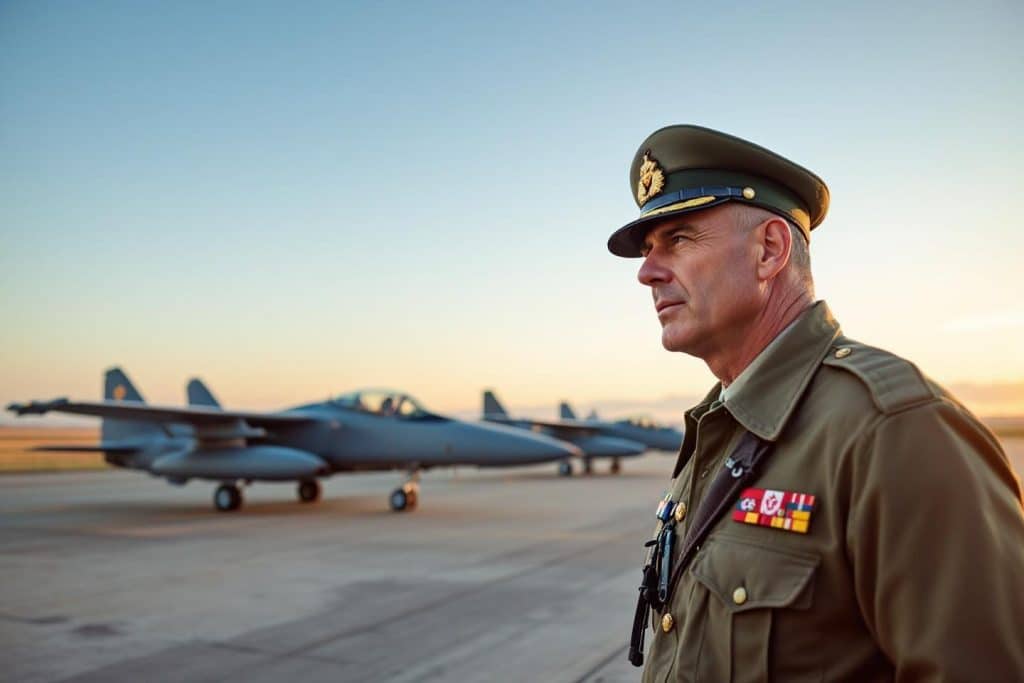 Colonel Lefebvre prend le commandement de la base aérienne de Mérignac