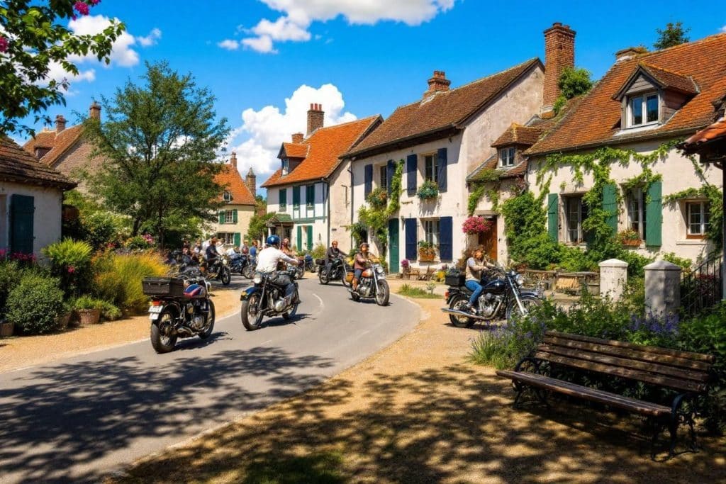 Tradition motocycliste célébrée : Tour de France motos anciennes à Soustons